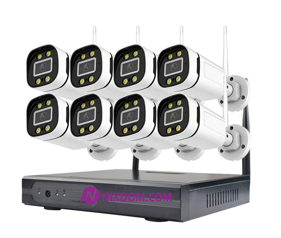 Wireless (WiFi) Surveillance CCTV 5MP 8CH