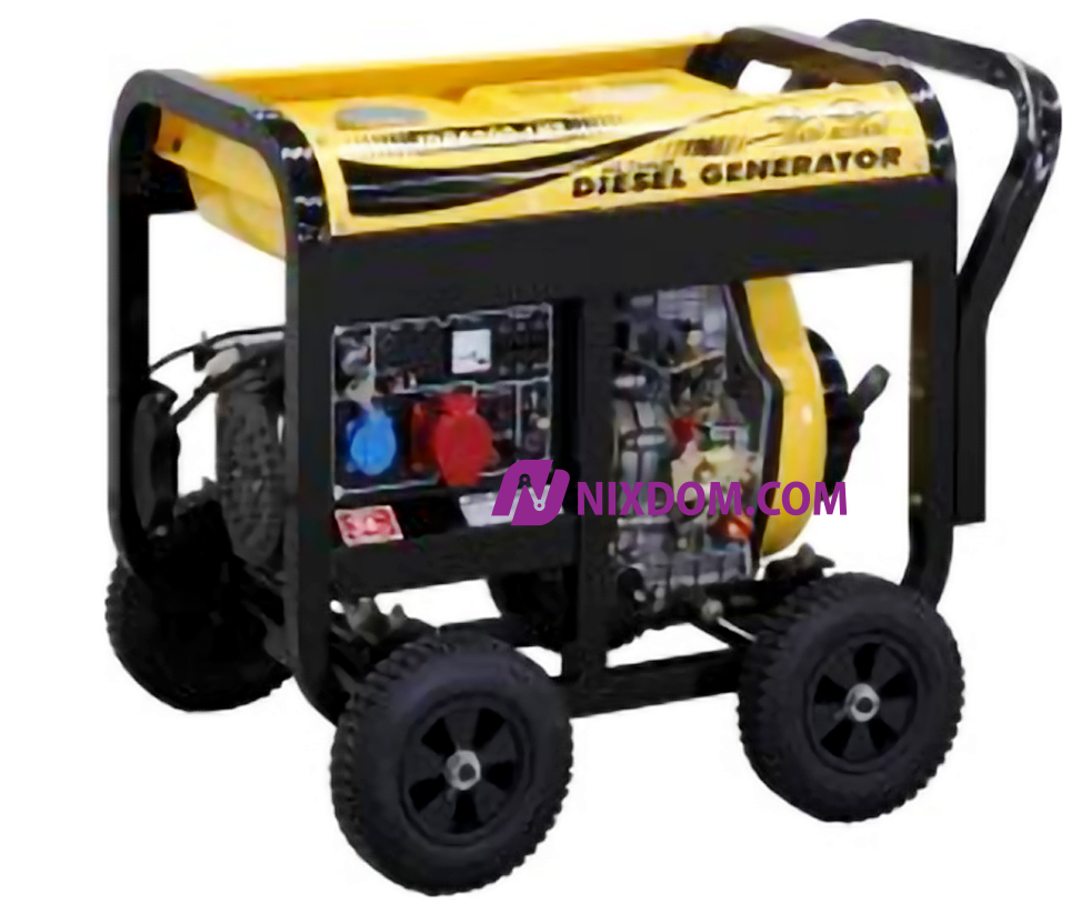 Open Type Air Cooled Diesel Generator Set 8.5KW