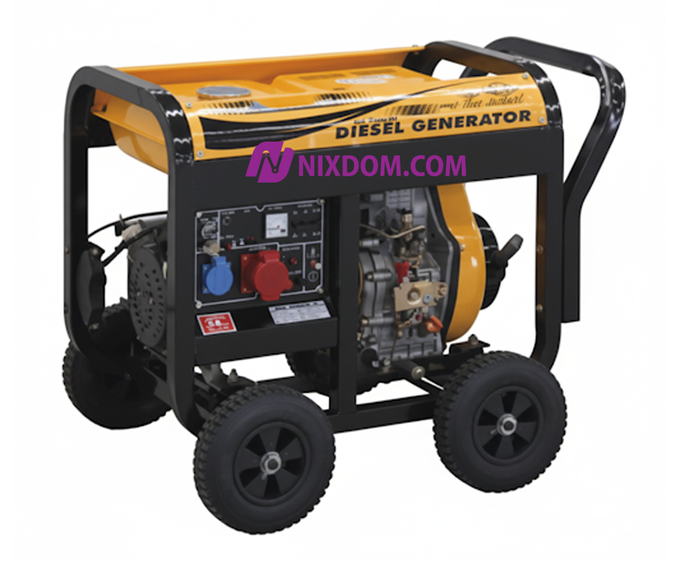 Open Type Air Cooled Diesel Generator Set 9.0KW