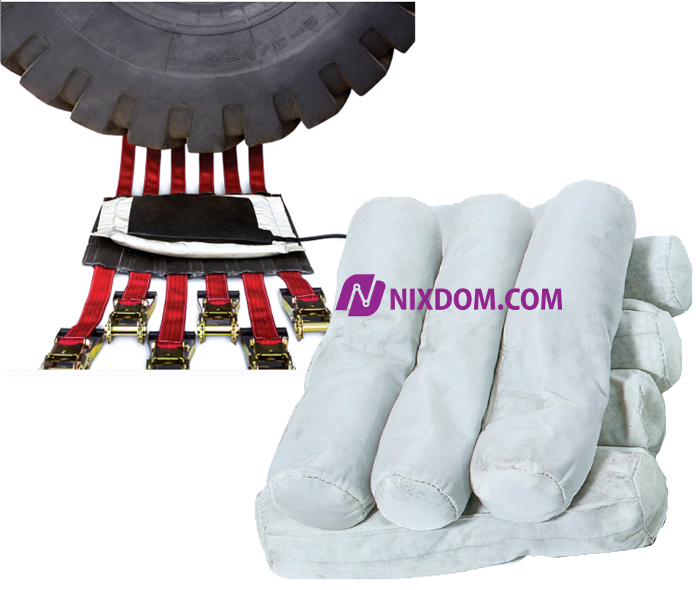 Cylinder Filler Bag - Remavulc Tire Repair System Components