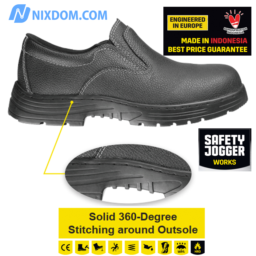 SAFETY-JOGGER Head-to-Toe Protection Safety Boots (Ruger Medium)
