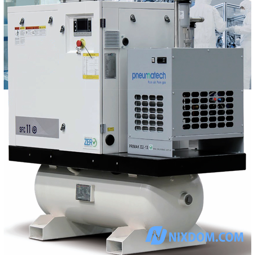Ircend - Oil Free Scroll Compressor (SFC/SFS Series) 8 bar - 10 bar