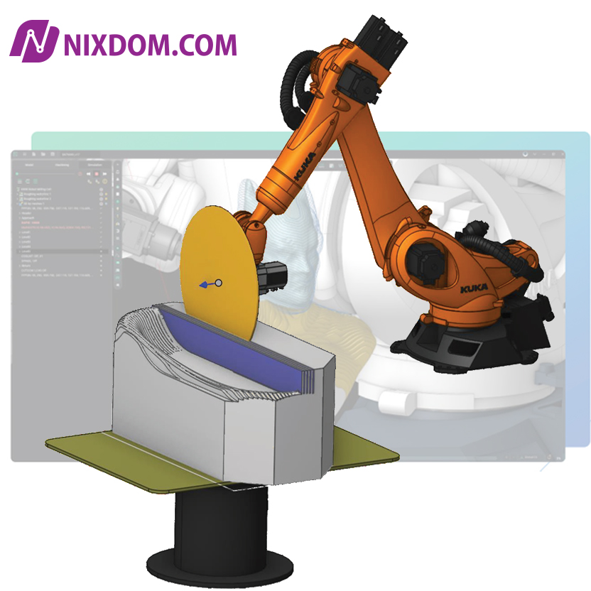 ENCY Robot - Disc Tool Machining Design Solution