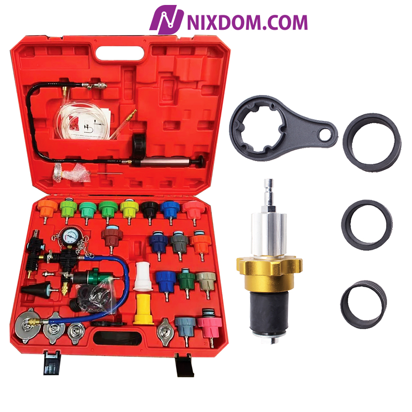 Cooling System Pressure Test Tool