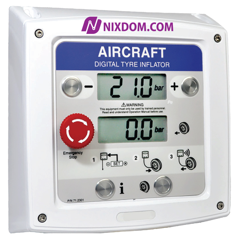 Digital Aircraft Tyre Inflator
