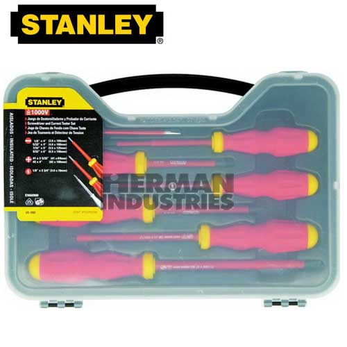 STANLEY VDE Screwdriver 6pc Set with Bonus