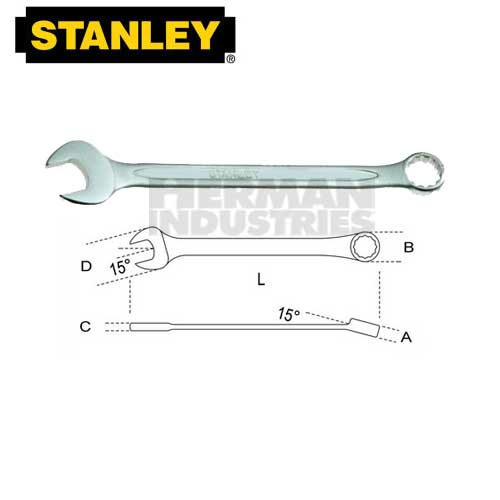 STANLEY Wrench Combination Slimline 24 mm