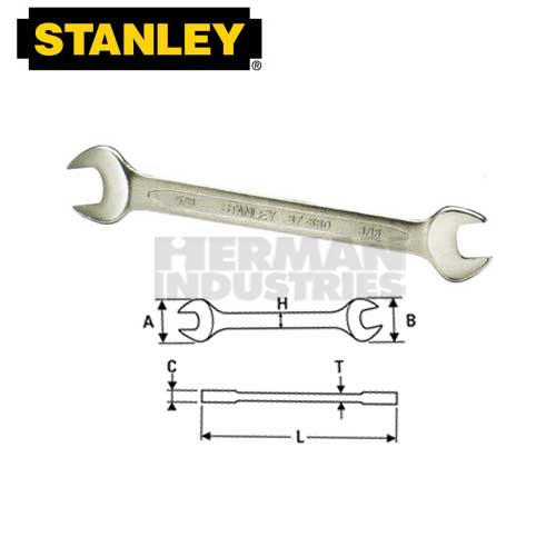 STANLEY Wrench Open End 30 X 32 mm